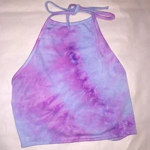 Tie dye crop top